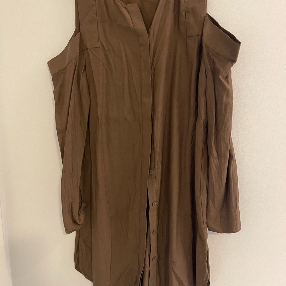 Bcbg brown dress